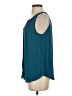 Lily White 100% Polyester Teal Sleeveless Blouse Size S - photo 5