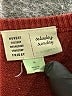Saturday Sunday Color Block Burgundy Pullover Sweater Size M - photo 7