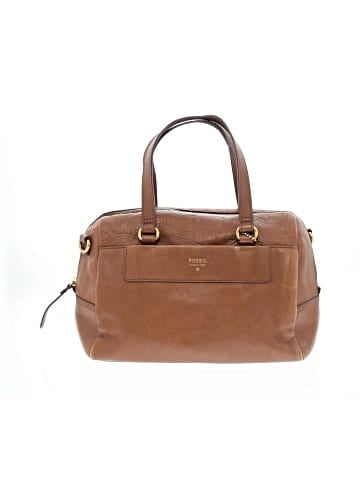 Fossil Leather Satchel (view 1)