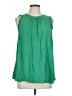 Torrid Green Sleeveless Blouse Size Lg Plus (0) - photo 1