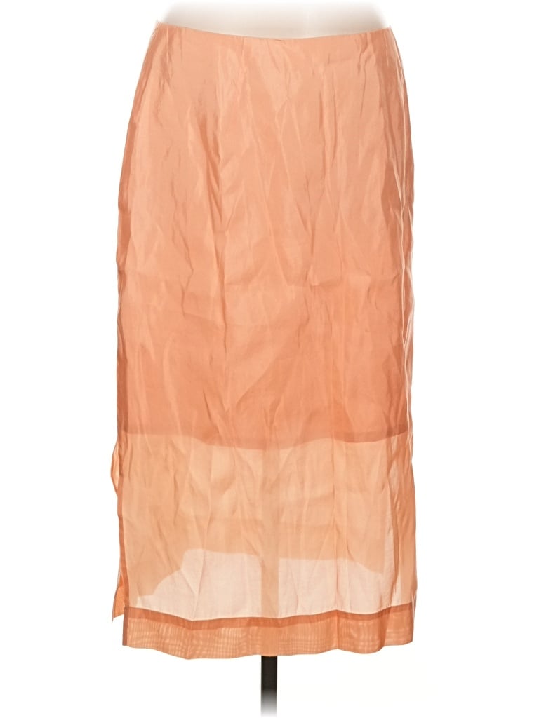 Pre-owned J.crew Collection Casual Skirt In Orange