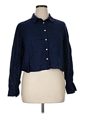 Cynthia Rowley TJX Long Sleeve Button-Down Shirt (view 1)