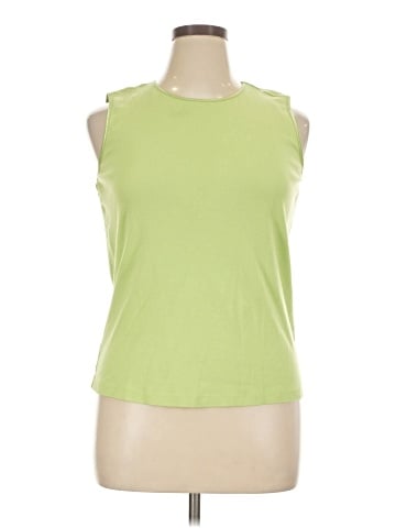 Christopher & Banks Sleeveless T-Shirt (view 1)