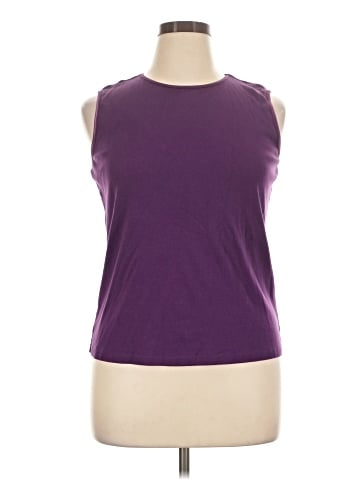 Christopher & Banks Sleeveless T-Shirt (view 1)