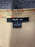 Style&Co 100% Polyester Brown Gold Long Sleeve Blouse Size 8 - photo 7