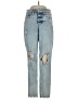Old Navy 100% Cotton Hearts Blue Jeans Size 2 - photo 1