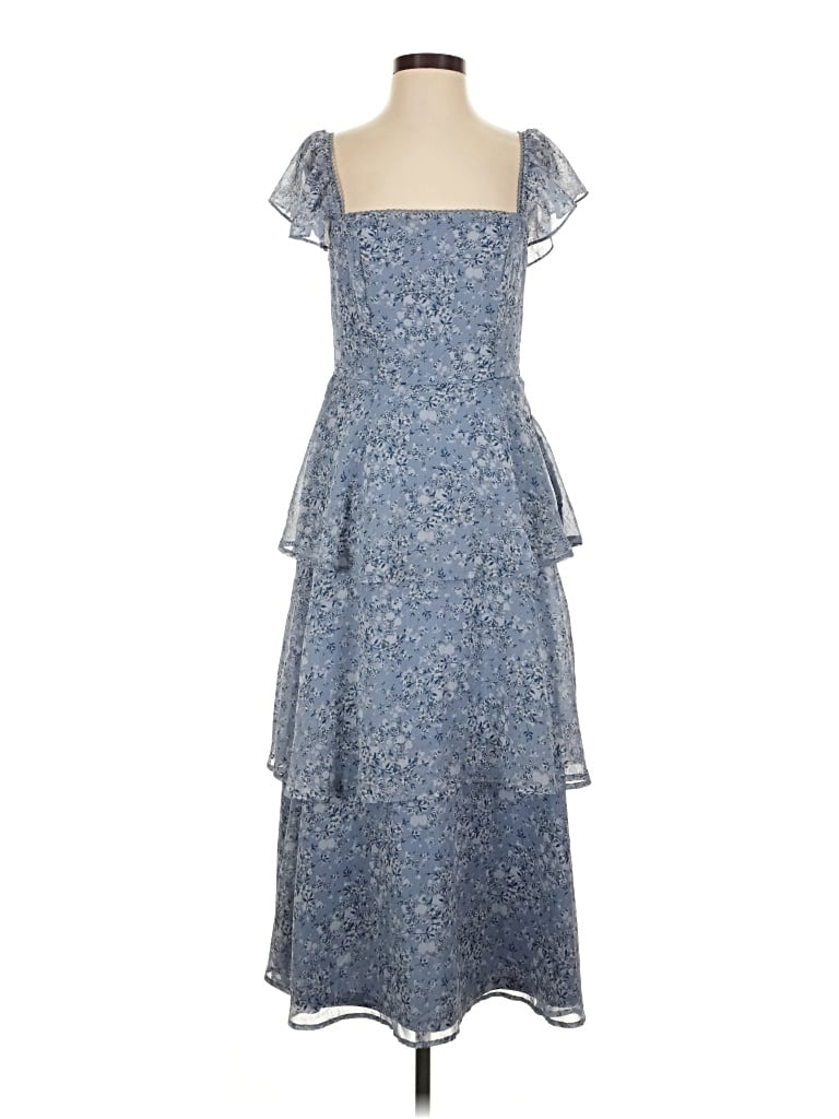 Pre-owned Altar'd State Casual Dress In Blue