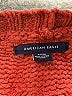 American Eagle Outfitters 100% Polyester Chevron-herringbone Burgundy Pullover Sweater Size S - photo 7