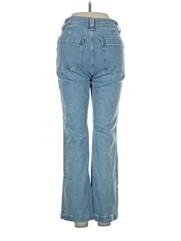 Madewell Kick Out Crop Jeans in Penman Wash: Patch Pocket Edition (view 2)