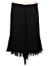 JS Collections 100% Polyester Solid Black Formal Skirt Size 4 - photo 2