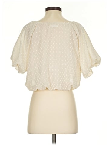 Blu Pepper Short Sleeve Blouse (view 2)