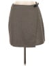 Max Studio Chevron-herringbone Gray Casual Skirt Size L - photo 1