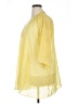Susan Graver 100% Polyester Yellow Kimono Size 1X - photo 5