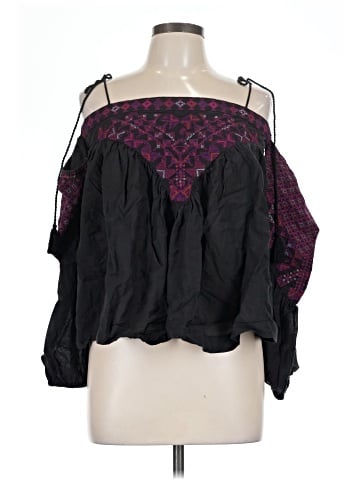Free People 3/4 Sleeve Blouse (view 1)