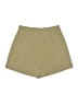 Unbranded Solid Tan Khaki Shorts Size 10 - photo 2