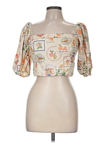 Abercrombie & Fitch 3/4 Sleeve Blouse (view 1)