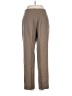 Talbots 100% Wool Solid Tan Brown Wool Pants Size 8 - photo 2