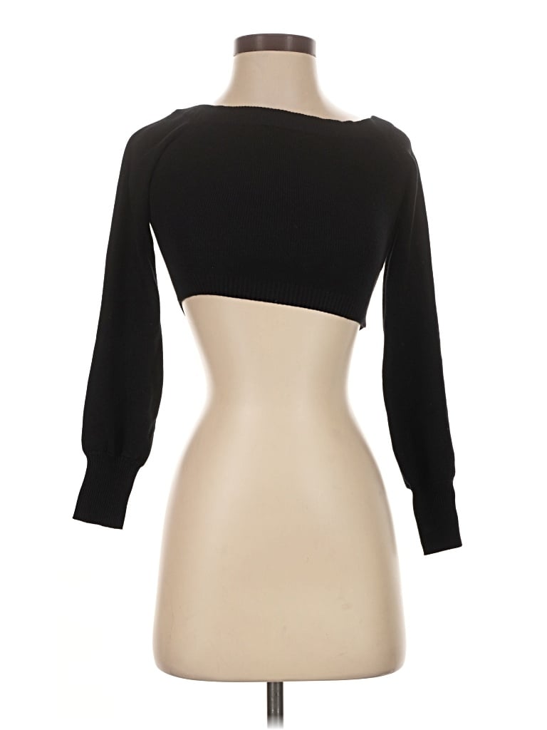 Pre-owned Garage Cardigan Sweater In Black
