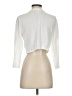 Maurices White 3/4 Sleeve Button-Down Shirt Size S - photo 2