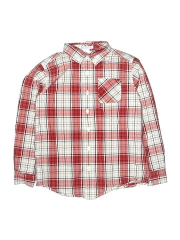 Janie and Jack Long Sleeve Button-Down Shirt (view 1)