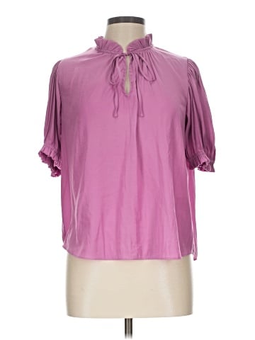 Rose + Olive 3/4 Sleeve Blouse (view 1)