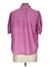 Rose + Olive 100% Polyester Purple 3/4 Sleeve Blouse Size L - photo 2