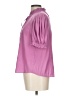 Rose + Olive 100% Polyester Purple 3/4 Sleeve Blouse Size L - photo 5