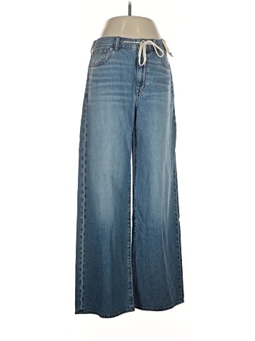 Madewell Superwide-Leg Jeans in Hambley Wash: Drawstring Edition (view 1)