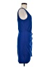 Express Solid Blue Casual Dress Size M - photo 4