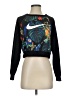 Nike 100% Polyester Print Black Pullover Sweater Size S - photo 1