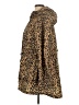 J.Crew Animal Print Leopard Print Brown Gold Coat Size XL - photo 5
