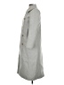 J.Crew Gray Trenchcoat Size 000P - photo 6