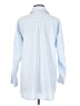 Rahi Stripes Blue Long Sleeve Button-Down Shirt Size S - photo 2