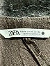 Zara Chevron-herringbone Brown Casual Pants Size XL - photo 4