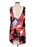 Leith 100% Polyester Graphic Purple Cocktail Dress Size S - photo 2