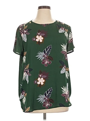 Ann Taylor LOFT Short Sleeve Top (view 1)