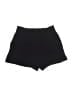 Express 100% Polyester Solid Black Shorts Size 0 - photo 2