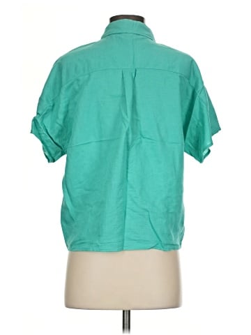 INC International Concepts Short Sleeve Blouse (view 2)