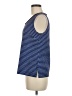 St. John Blue Sleeveless Top Size M - photo 5