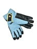 Coach 100% Polyester Blue Gloves Size 7 - photo 2