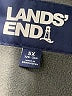 Lands' End 100% Nylon Solid Black Raincoat Size 5X - photo 6