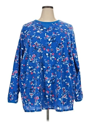 Woman Within Long Sleeve Blouse (view 1)