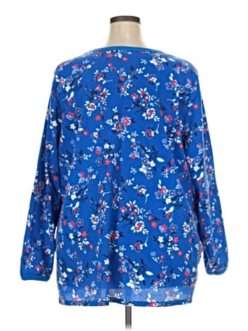 Woman Within Long Sleeve Blouse (view 2)