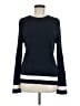 Tommy Hilfiger 100% Cotton Color Block Blue Pullover Sweater Size M - photo 1