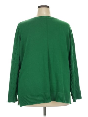 Woman Within Pullover Sweater (view 2)