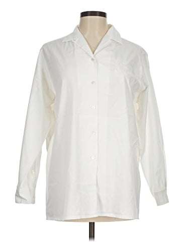 Anne Klein II Long Sleeve Button-Down Shirt (view 1)