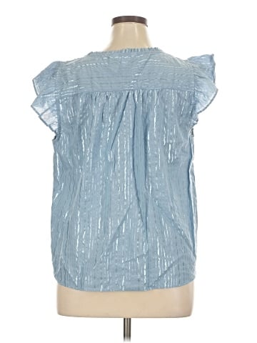 LC Lauren Conrad Short Sleeve Blouse (view 2)