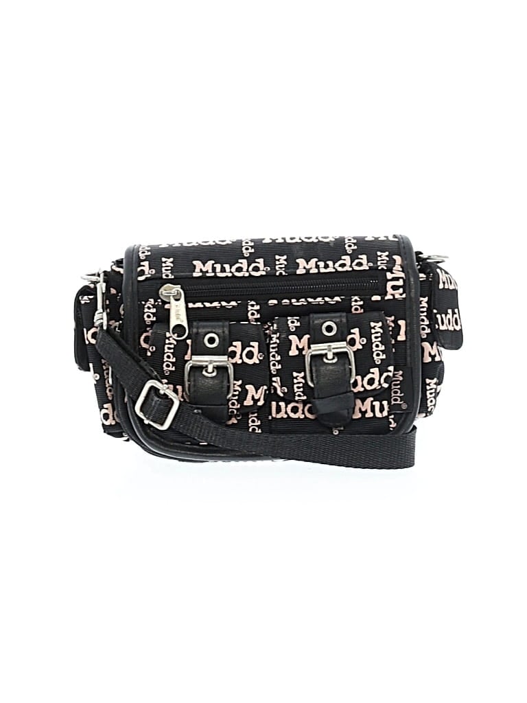Pre-owned Mudd Crossbody Bag In Black