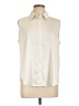Rag & Bone 100% Polyester Ivory Sleeveless Blouse Size L - photo 1
