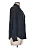 H&M 100% Polyester Polka Dots Blue Long Sleeve Blouse Size 8 - photo 4